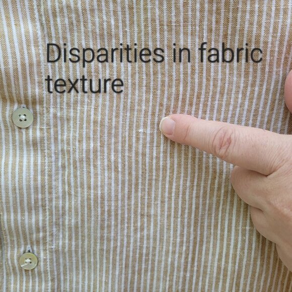 Golden Sun Stripe Linen Maxi Dress by Faherty XS - Picture 11 of 12